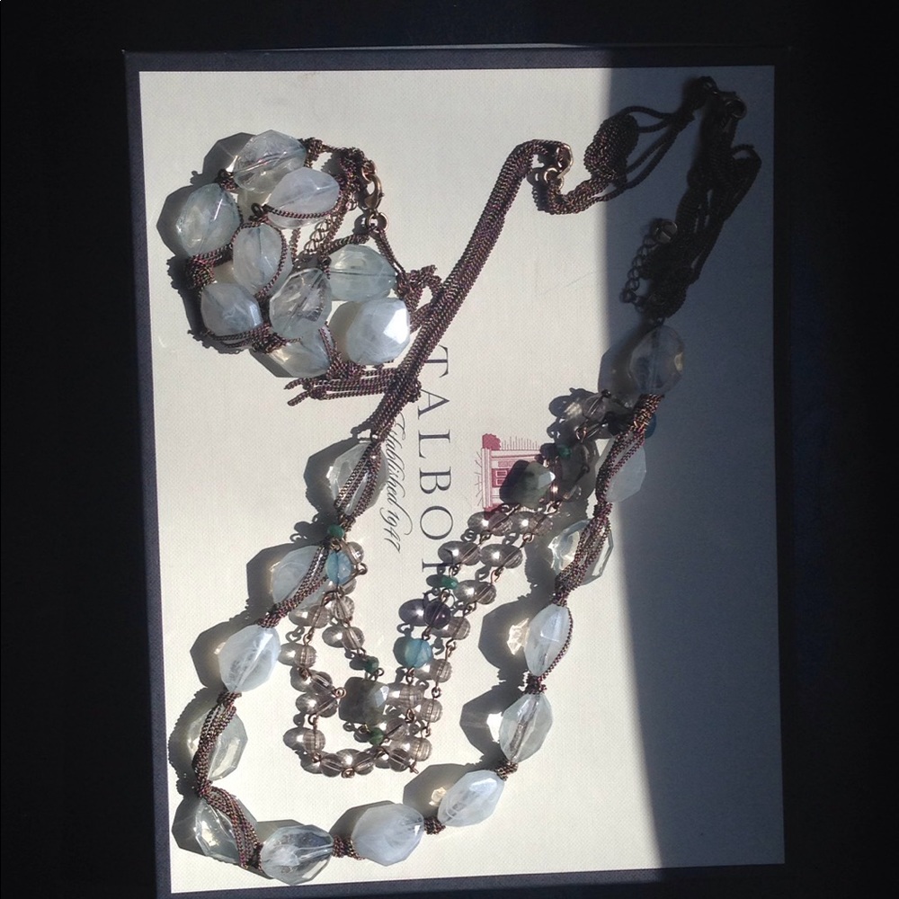 Necklace and bracelet